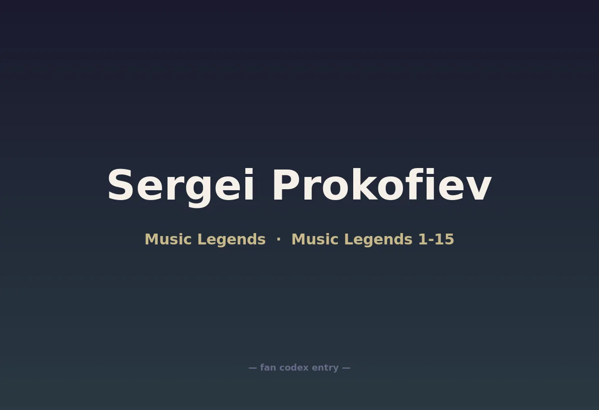 Sergei Prokofiev
